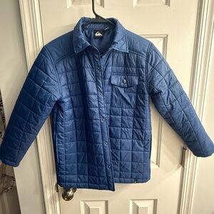 Quiksilver Kids Blue Puffer Jacket